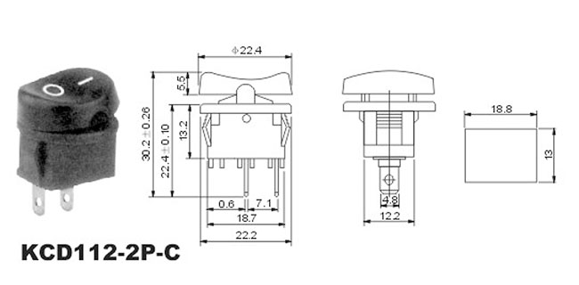 οKCD112-2P-C