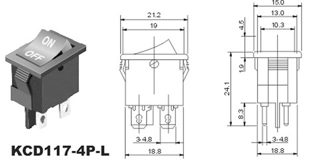 οKCD117-4P-L