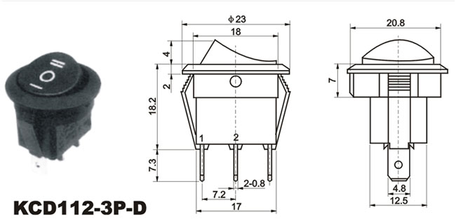 οKCD112-3P-D