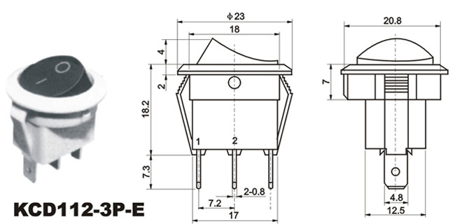 οKCD112-3P-E