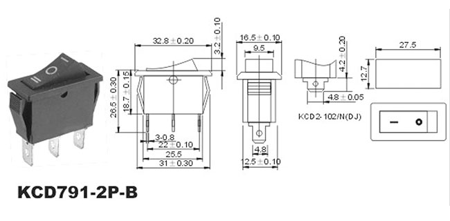 οKCD791-2P-B