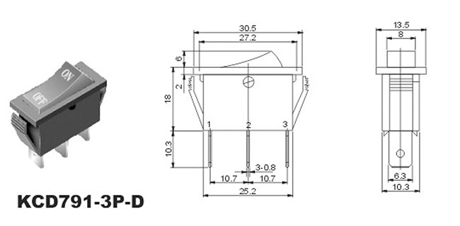 οKCD791-3P-D