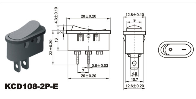 οKCD108-2P-E